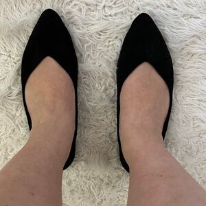 SHEIN Black Pointed-Toe Women's Flats